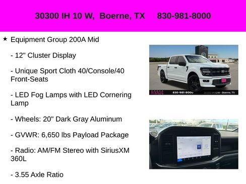 Used 2026 Ford F150 STX w/ F-150 LOBO Package AWD/4WD image 20