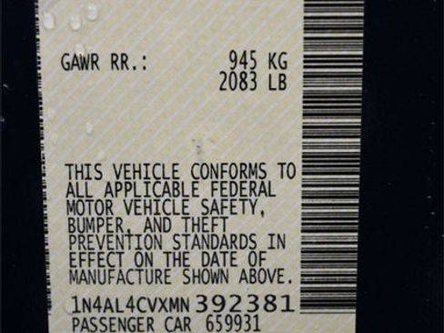 Used 2021 Nissan Altima 2.0 SR image 4