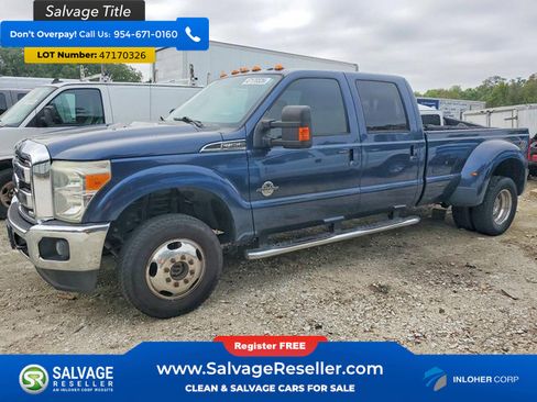 Used 2016 Ford F350 Lariat w/ Snow Plow Prep Package image 1