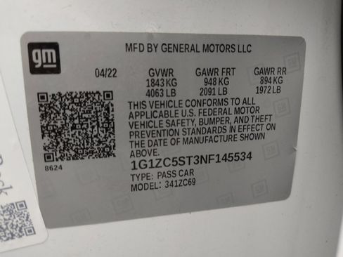 Used 2022 Chevrolet Malibu LS w/ Driver Confidence Package II FWD image 33
