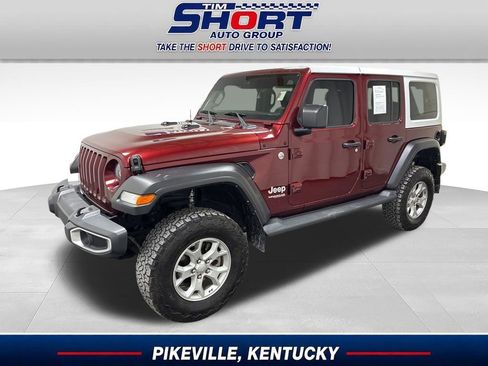 Used 2021 Jeep Wrangler Unlimited Sport AWD/4WD image 1