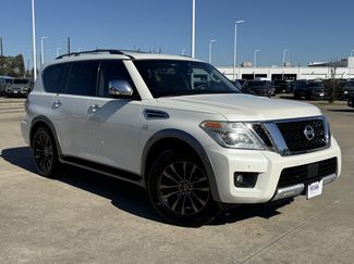 Used 2017 Nissan Armada Platinum w/ Captain Seat Package video 2