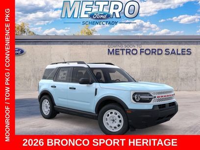 New 2026 Ford Bronco Sport Heritage