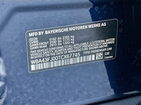 New 2026 BMW 530i w/ Convenience Package RWD image 27