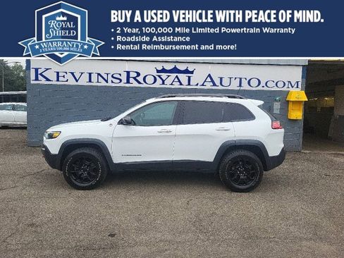 Used 2021 Jeep Cherokee Trailhawk w/ Sun, Sound & Nav Group image 1