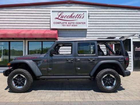 Used 2022 Jeep Wrangler Unlimited Rubicon w/ Steel Bumper Group AWD/4WD image 1