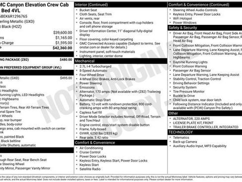 Used 2024 GMC Canyon Elevation w/ Trailering Package AWD/4WD image 6