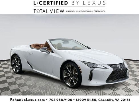 Used 2021 Lexus LC 500 Convertible w/ Touring Package image 1
