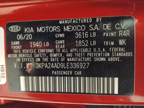 Used 2020 Kia Rio S FWD image 33