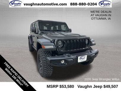 New 2026 Jeep Wrangler Willys