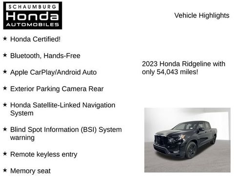 Used 2023 Honda Ridgeline Black Edition image 14