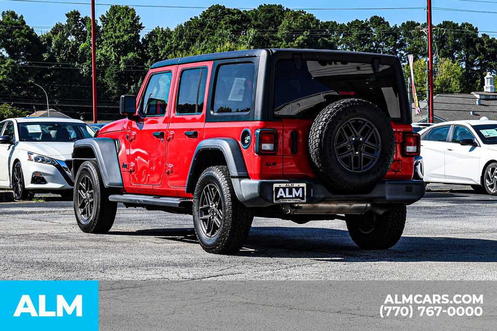 Used 2024 Jeep Wrangler Unlimited Sport AWD/4WD image 6
