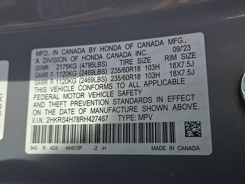 Certified 2024 Honda CR-V EX-L image 29