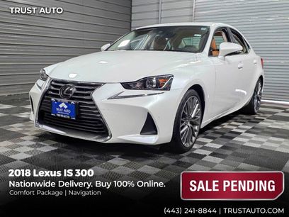 Used 2018 Lexus IS 300 w/ Comfort Package