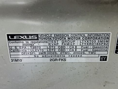 Used 2020 Lexus RX 350L FWD w/ Premium Package image 23