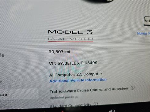 Used 2018 Tesla Model 3 Long Range AWD/4WD image 4