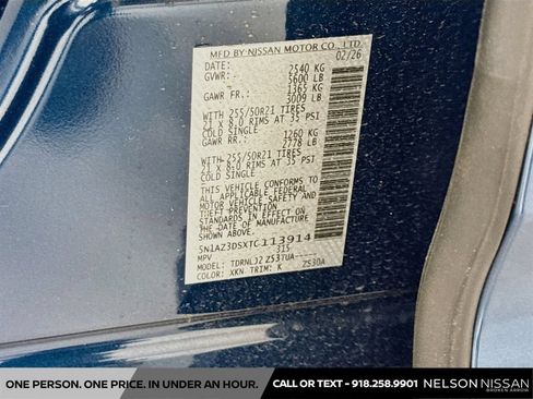 Certified 2026 Nissan Murano Platinum w/ Cargo Package AWD/4WD image 34