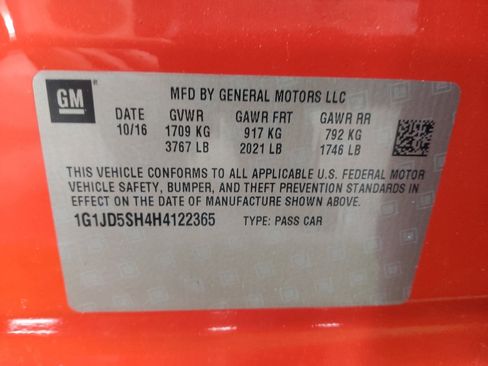 Used 2017 Chevrolet Sonic LT image 33