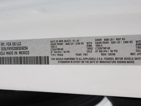 Used 2025 RAM ProMaster 2500 w/ U-Haul Equipment Group FWD image 49