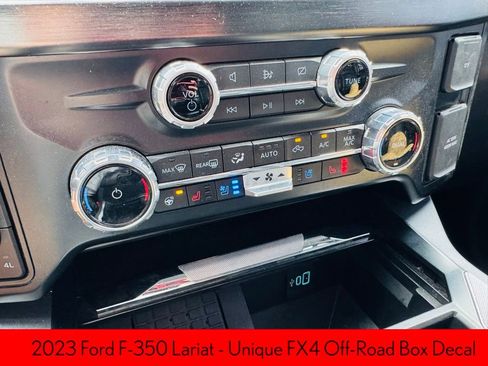 Used 2023 Ford F350 Lariat w/ Black Appearance Package AWD/4WD image 22