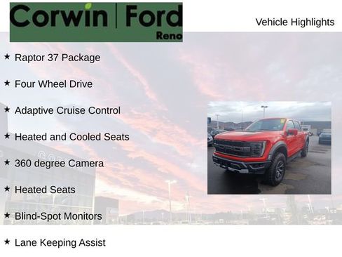 Used 2022 Ford F150 Raptor w/ Raptor 37 Performance Package image 6