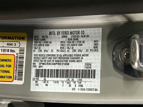 Used 2023 Ford Bronco Sport Outer Banks w/ Tech Package image 34