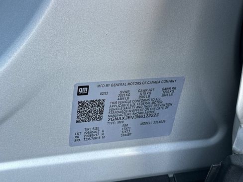 Used 2022 Chevrolet Equinox LT w/ Driver Convenience Package FWD image 40