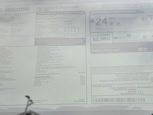 New 2026 Hyundai Santa Fe Calligraphy image 31