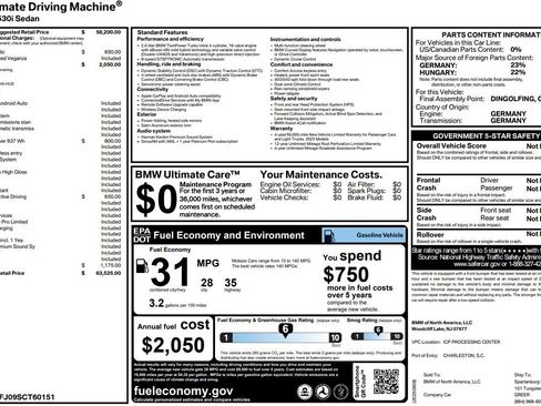 Used 2025 BMW 530i image 2