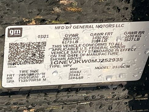 Used 2021 Chevrolet Traverse RS image 35