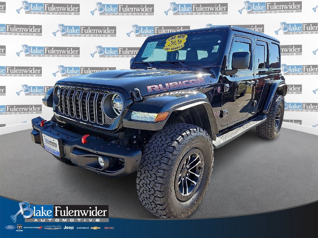 Used 2026 Jeep Wrangler Unlimited Rubicon AWD/4WD image 1