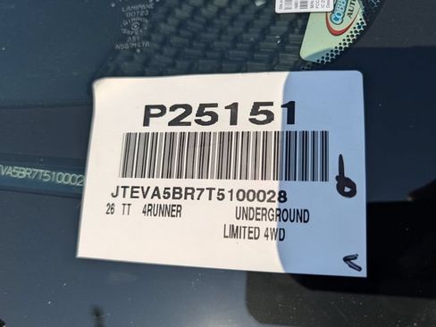 Certified 2026 Toyota 4Runner Limited AWD/4WD image 39
