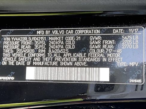 Used 2018 Volvo XC60 T6 Inscription w/ Convenience Package AWD/4WD image 35