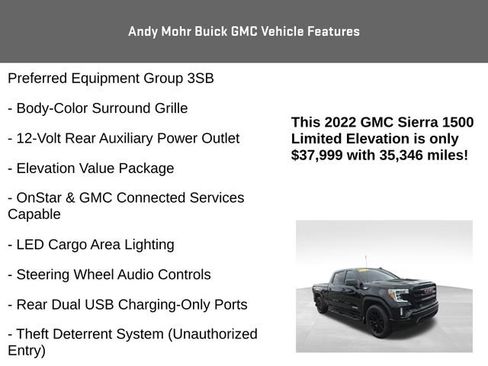 Used 2022 GMC Sierra 1500 Elevation w/ X31 Off-Road Package AWD/4WD image 12