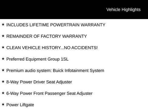 Used 2023 Buick Enclave Essence w/ LPO, Floor Liner Package FWD image 1