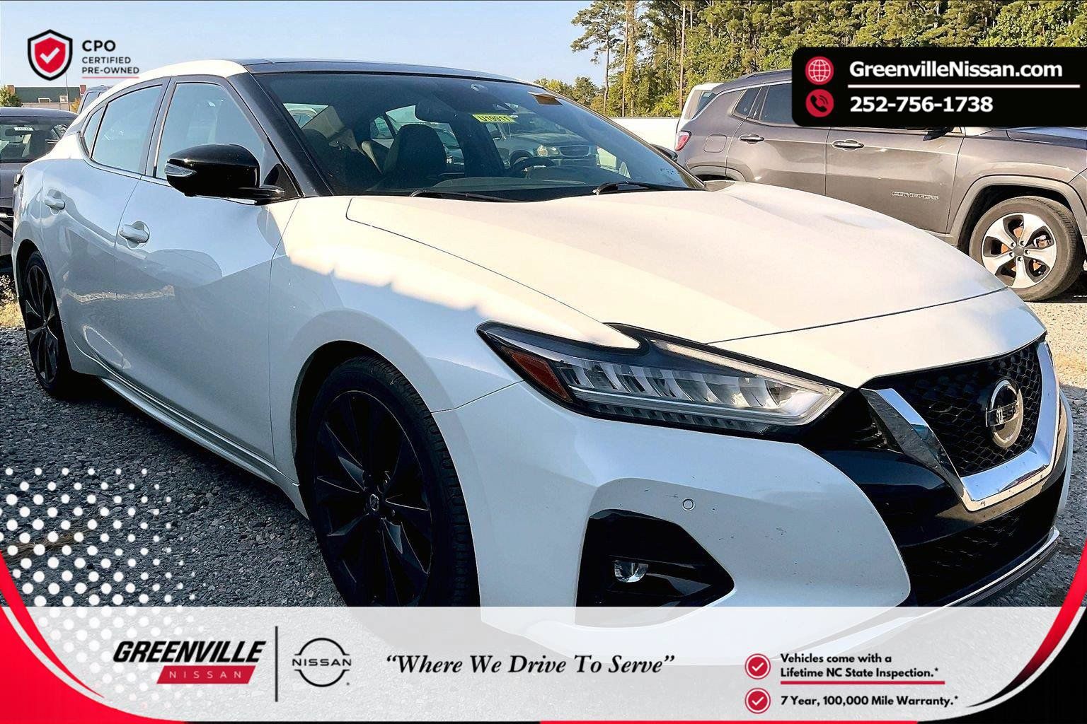 Certified 2020 Nissan Maxima SR w/ Sport Mat Group FWD image 1
