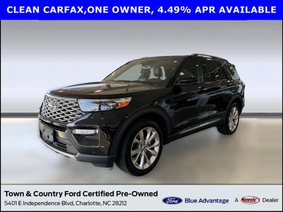 Certified 2022 Ford Explorer Platinum w/ Equipment Group 601A