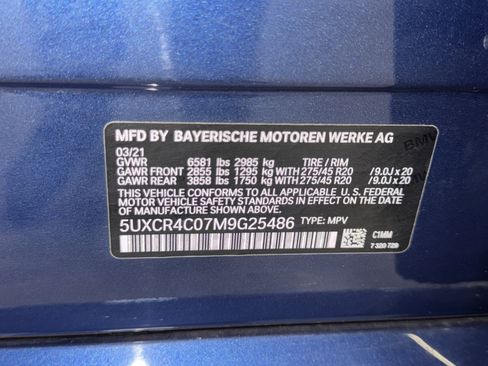 Used 2021 BMW X5 sDrive40i w/ M Sport Package image 38