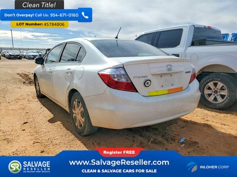 Used 2012 Honda Civic Hybrid Sedan image 3