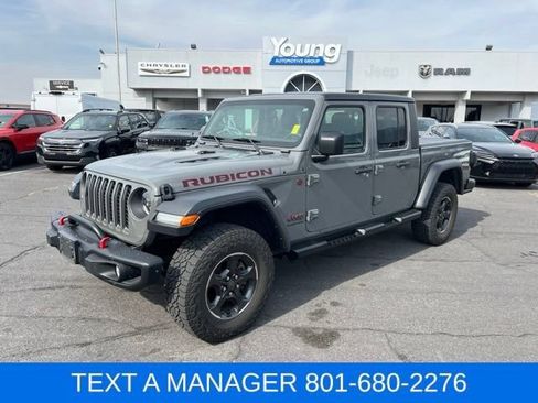 Used 2023 Jeep Gladiator Rubicon w/ LED Lighting Group AWD/4WD image 1