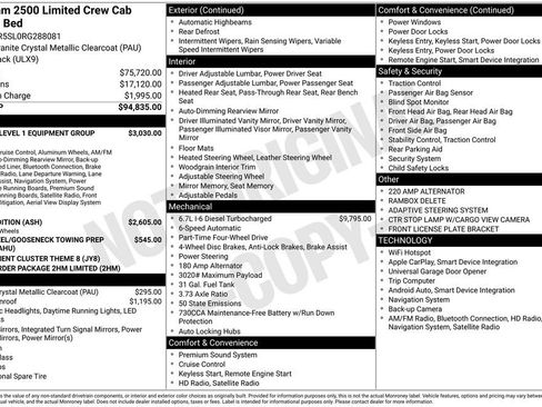 Used 2024 RAM 2500 Limited AWD/4WD image 57