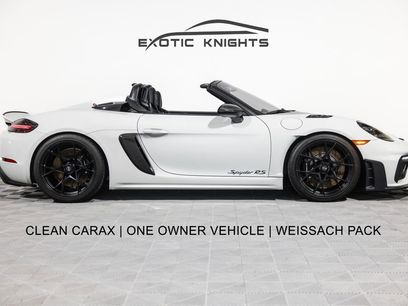 Used 2024 Porsche 718 Boxster Spyder RS w/ Weissach Package