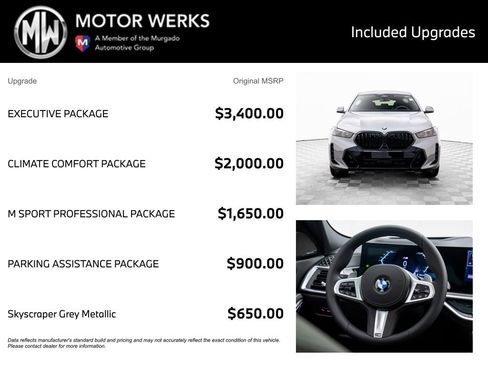 New 2026 BMW X6 xDrive40i w/ Executive Package image 4