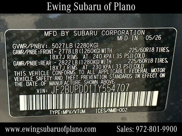 Used 2026 Subaru Outback Limited AWD/4WD image 34