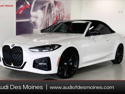 Used 2022 BMW 430i xDrive Convertible w/ M Sport Package AWD/4WD image 1