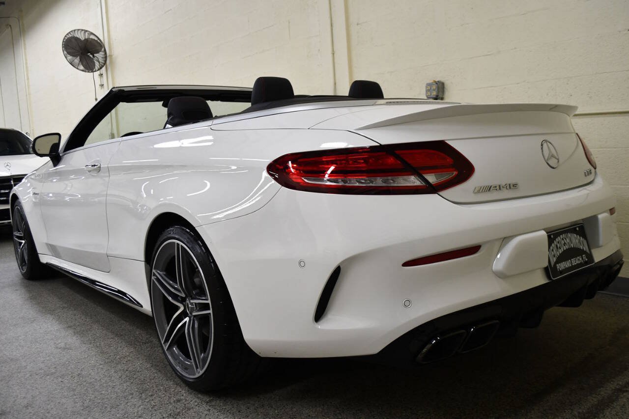 Used 2020 Mercedes-Benz C 63 AMG Cabriolet w/ Parking Assistance Package image 7