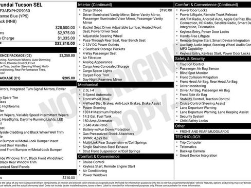 Used 2023 Hyundai Tucson SEL w/ Convenience Package FWD image 12