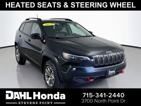 Used 2022 Jeep Cherokee Trailhawk AWD/4WD image 1