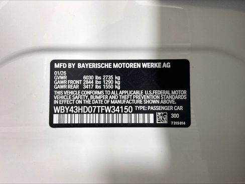 New 2026 BMW i4 xDrive40i AWD/4WD image 11