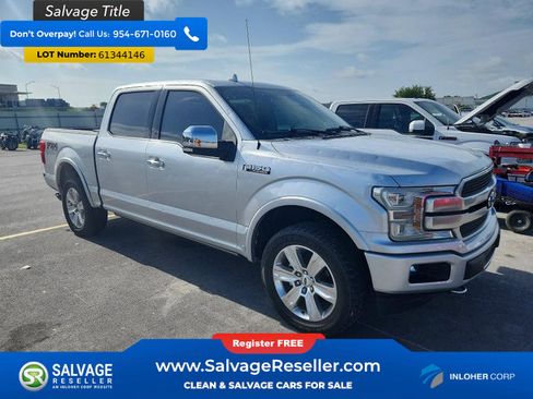 Used 2018 Ford F150 Platinum w/ Equipment Group 701A Luxury AWD/4WD image 5
